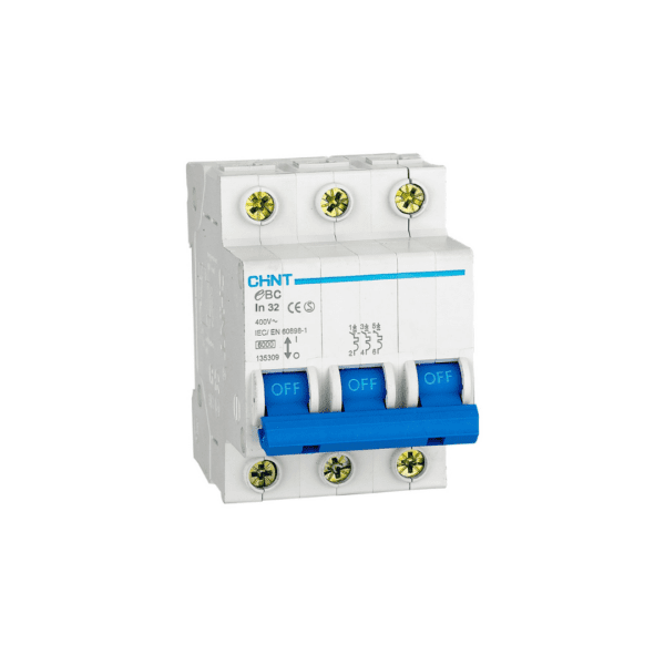 3kA 3P 20A Circuit Breaker C-Curve